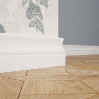 Плинтус напольный из ЛДФ Ultrawood  Base 5340 (2440 x 83 x 15 мм.)